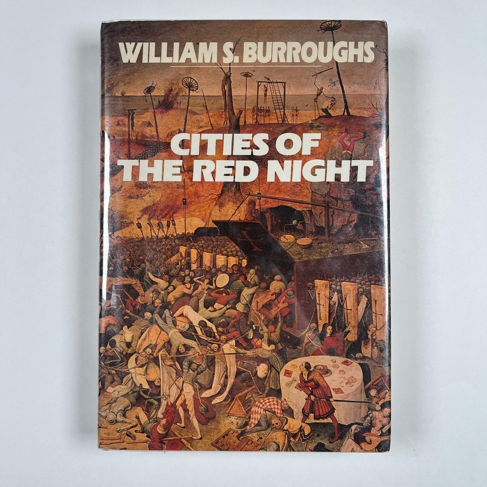 William S. Burroughs Cities of the Red Night First Edition Hardcover 1981